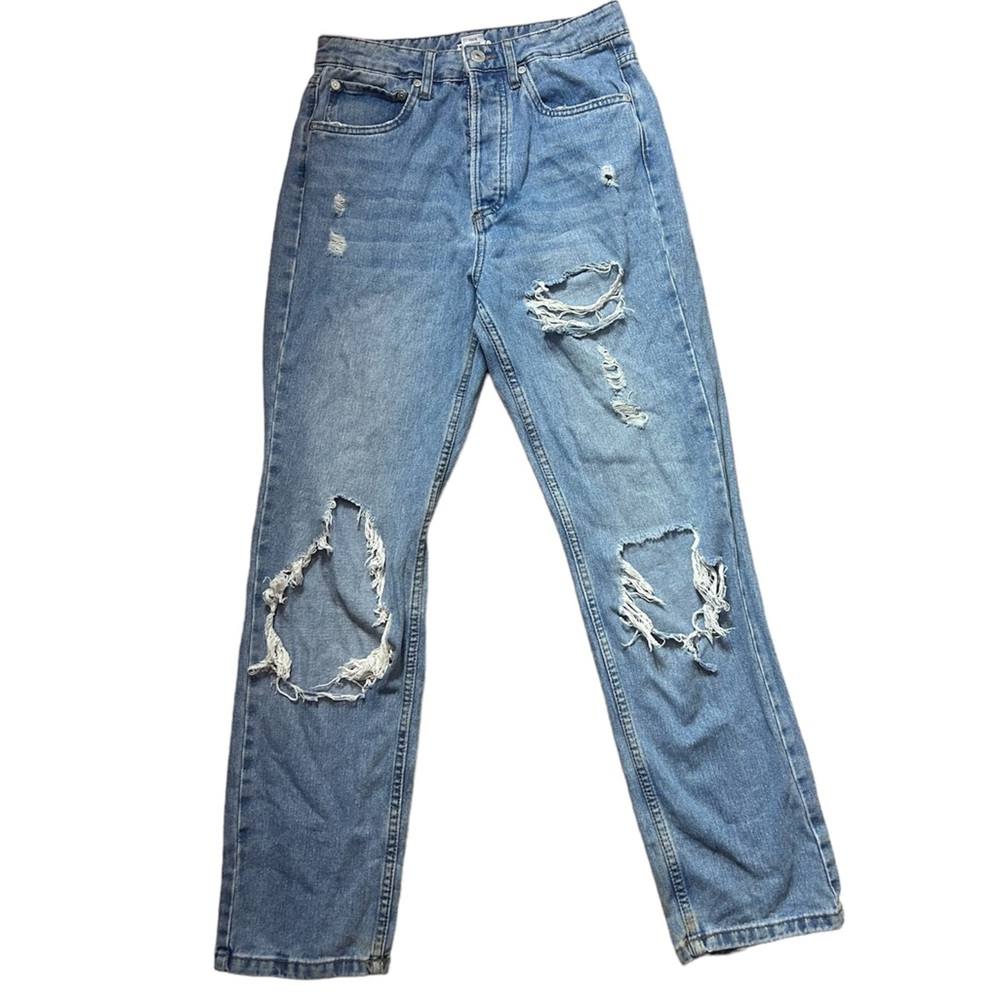 90’s High Rise Baggy Ripped Jeans - Size 3 (Not Juniors)